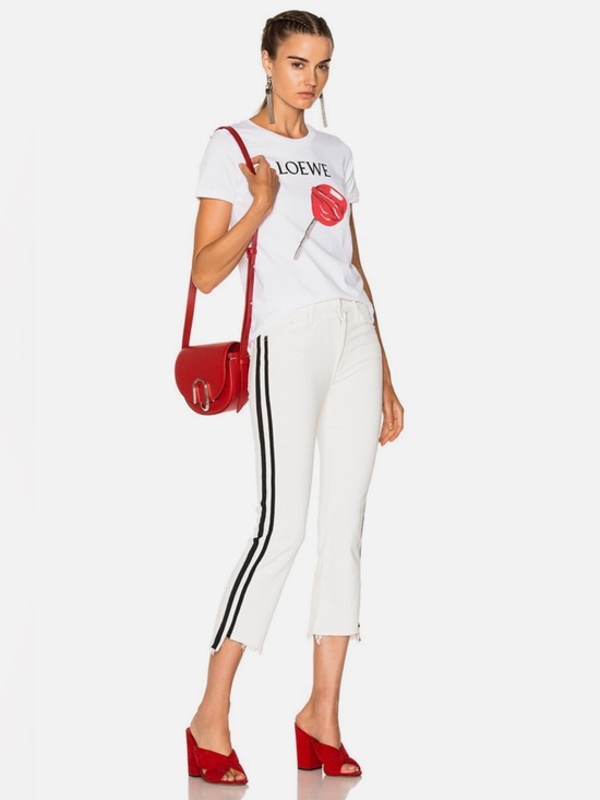 MOTHER Denim - MOTHER The Insider Crop Step Fray Whipping The Racer Size 26